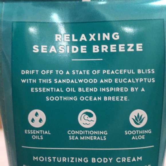 NWT Bath & Body Works Aromatherapy OceanSeaside Breeze Sandalwood Eucalyptus - Picture 5 of 5
